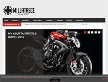 Tablet Screenshot of millatrece.com